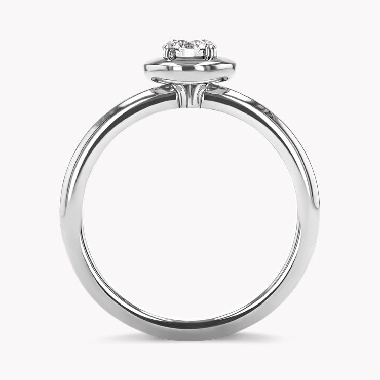 Skimming Stone 0.30ct Brilliant Cut Diamond Ring Brilliant cut, Claw set_3