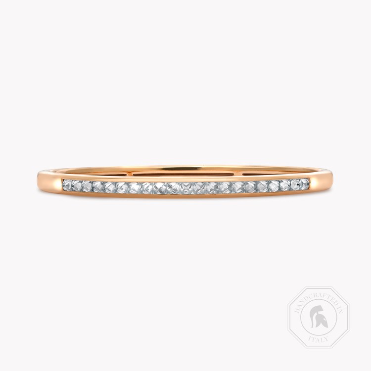 RockChic Diamond Bangle Princess Cut, Channel Set_1