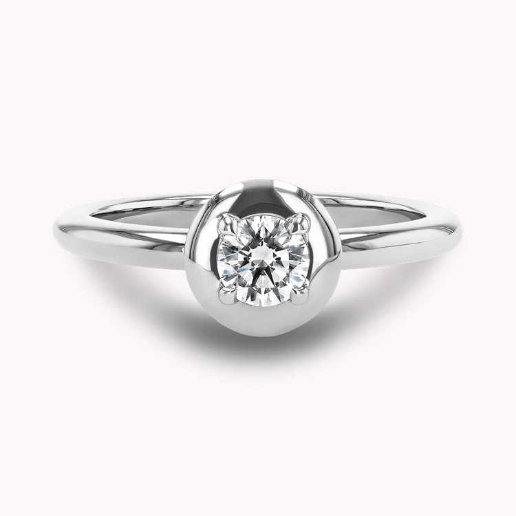 Skimming Stone 0.30ct Brilliant Cut Diamond Ring Brilliant cut, Claw set_2