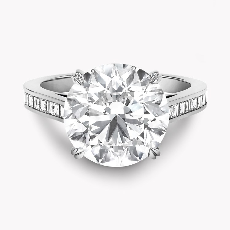 Masterpiece Deco Setting 5.26ct Diamond Ring Brilliant cut, Claw set_2