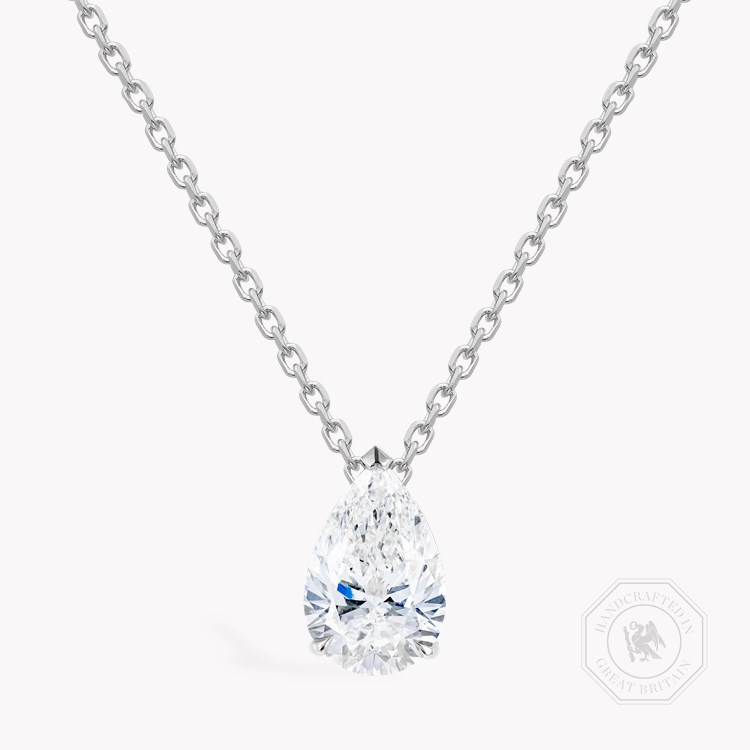 Pear Shape Diamond Pendant Pear Shape, Claw Set_1
