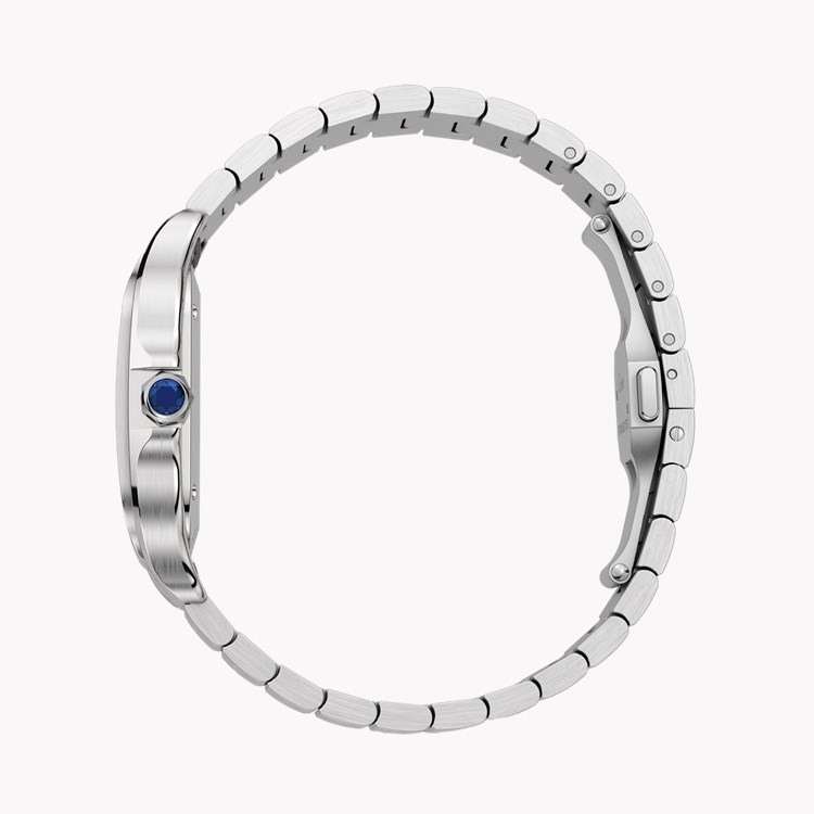 Cartier Santos de Cartier Medium, Blue Dial, Roman Numerals_4