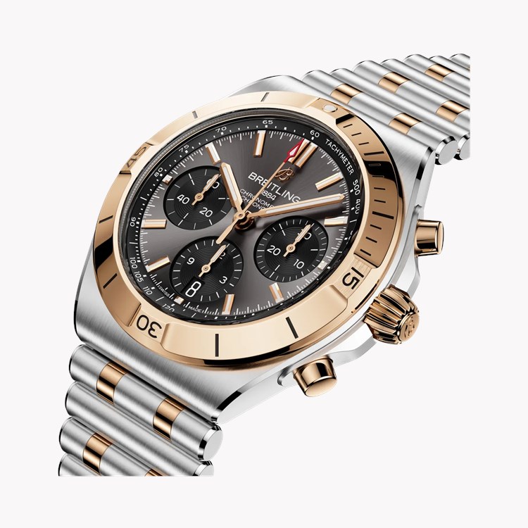 Breitling Chronomat B01 Chronograph 42 42mm, Grey Dial, Baton Numerals_2