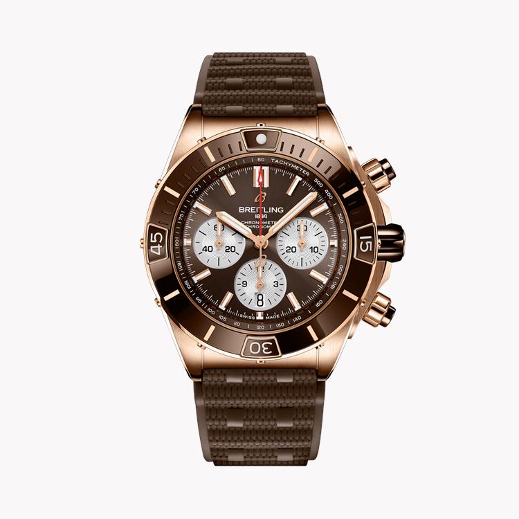 Breitling Super Chronomat B01 44 44mm, Brown Dial, Baton Numerals_1