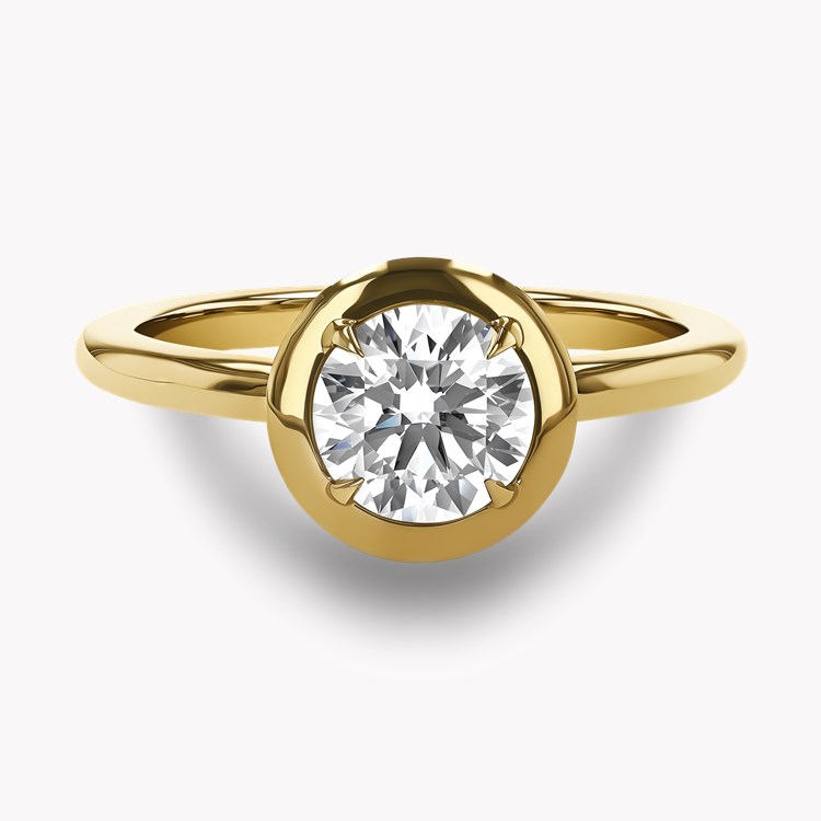 Skimming Stone 0.77ct Brilliant Cut Diamond Ring Brilliant cut, Claw set_2