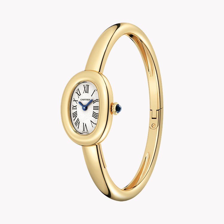 Cartier Baignoire Mini, Silver Dial, Roman Numerals_2