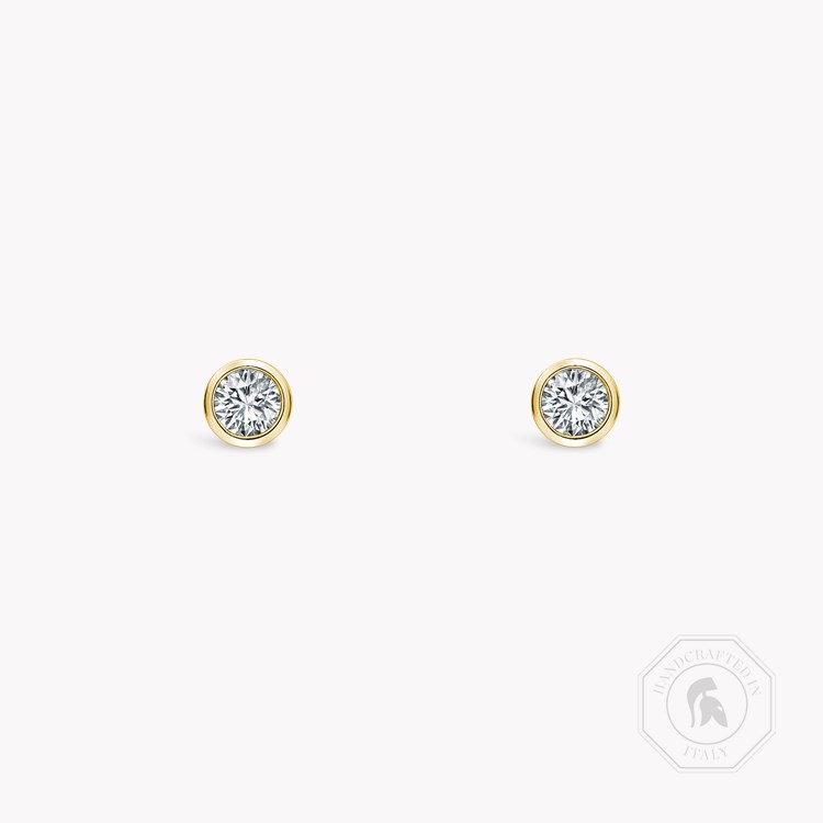 Sundance Diamond Stud Earrings Brilliant Cut, Rubover Set_1
