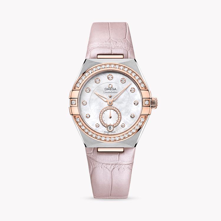 OMEGA Constellation Small Seconds  O13128342055001 34mm, Mother of Pearl Dial, Diamond Numerals_1