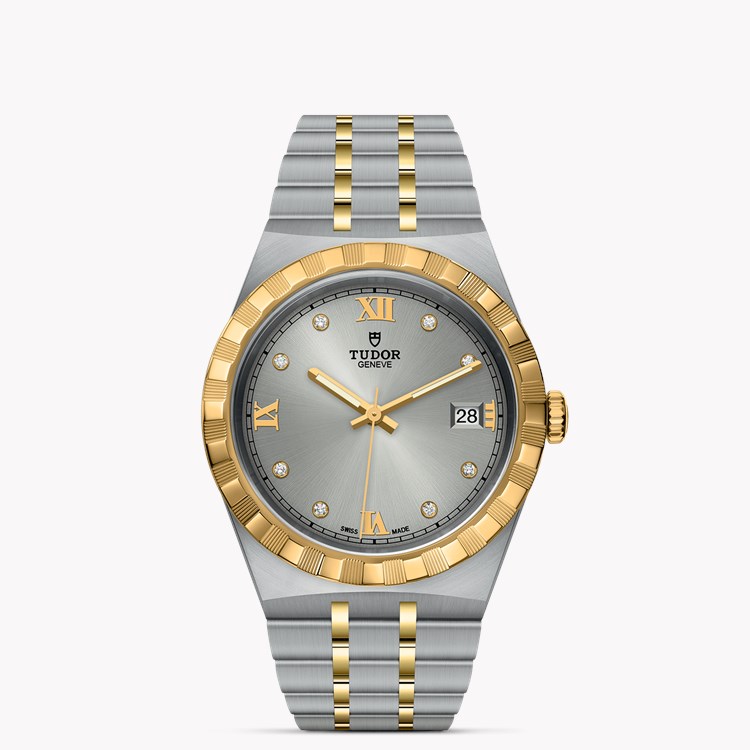 Tudor Royal 38mm. Silver Dial. Diamond Numerals_1