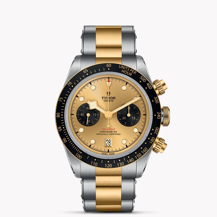 Tudor Black Bay Chrono S&G 41mm, Champagne Dial, Baton Numerals_1
