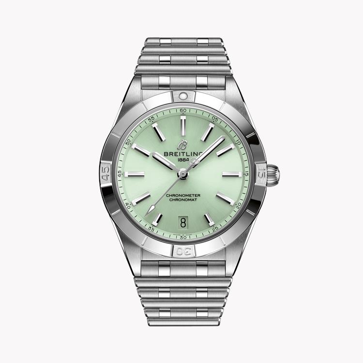 Breitling Chronomat Automatic 36 36mm, Green Dial, Baton Numerals_1
