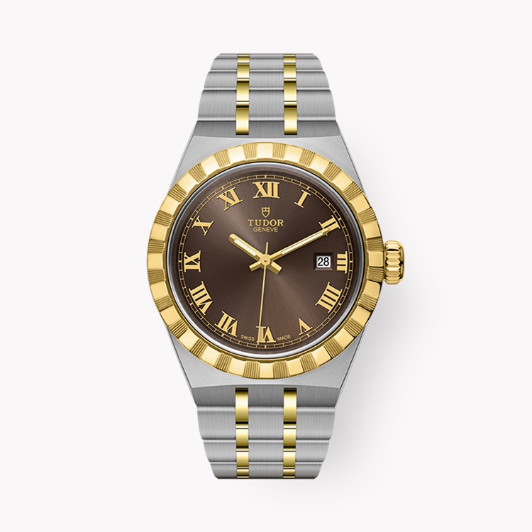Tudor Royal 28mm, Brown Dial, Roman Numerals_1