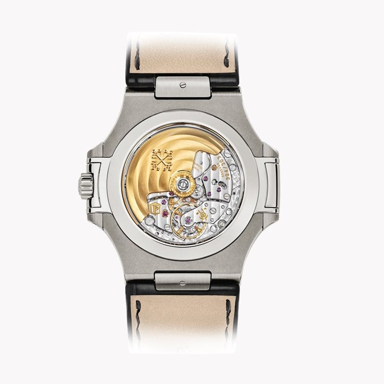 Patek Philippe Nautilus 40.5mm, Black Dial, Baton Numerals_2