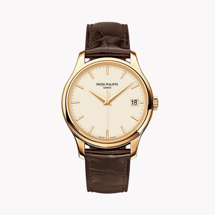 Patek Philippe Calatrava 39mm, Cream Dial, Baton Numerals_1