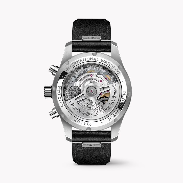 IWC Pilot's Chronograph 41 41mm, Black Dial, Arabic Numerals_2