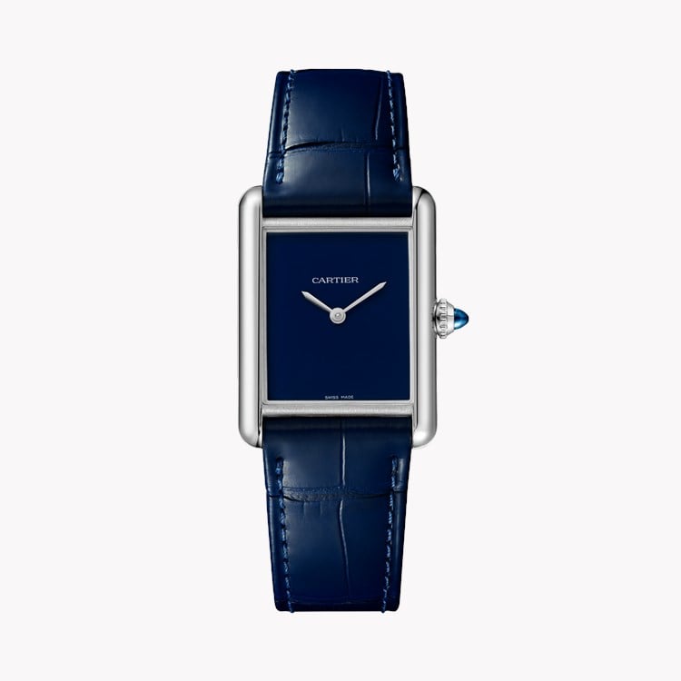 Cartier Tank Must Large, Blue Dial_1