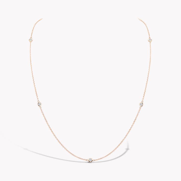 Sundance Diamond Necklace Brilliant Cut, Rub Over Set_1