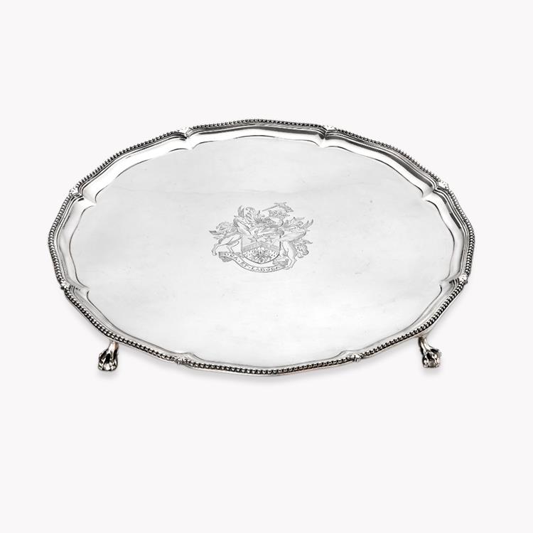 Silver George III Salver