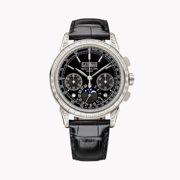 Patek Philippe Grand Complications 41mm, Black Dial, Baton Numerals_1