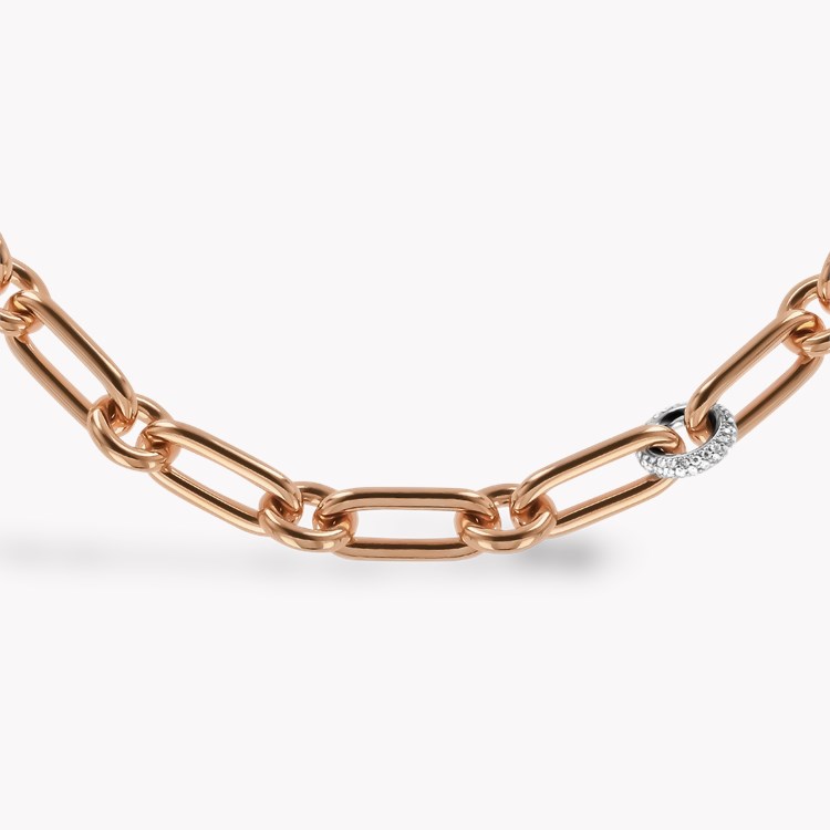 Havana 0.43ct Diamond Small Necklace Brilliant Cut, Pavé Set_2