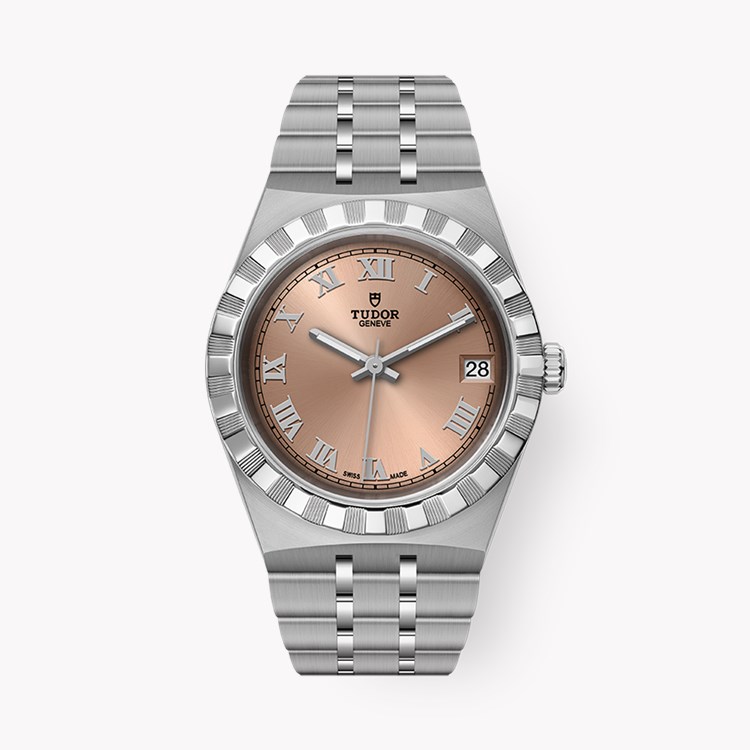Tudor Royal 34mm, Salmon Dial, Roman Numerals_1