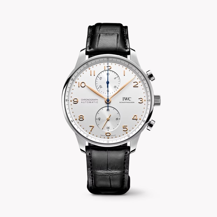 IWC Portugieser Chronograph 41mm, Silver Dial, Arabic Numerals_1