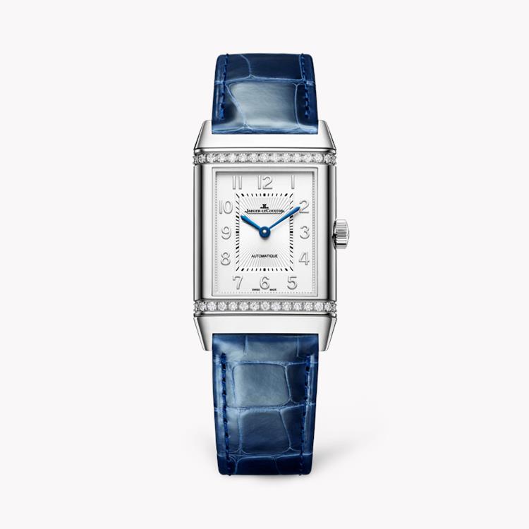 Jaeger-LeCoultre Reverso Classic Medium Duetto 40mm x 24mm, Silver Dial, Arabic/Baton Numerals_1