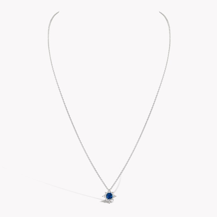 Star Struck Sapphire Pendant Brilliant cut, Claw set_2