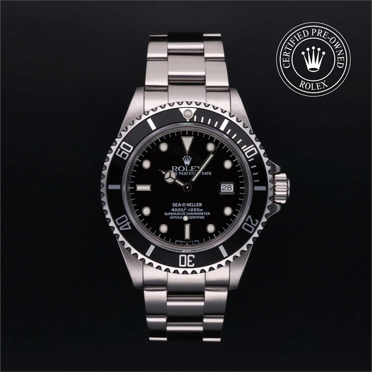 Sea-Dweller with a bezel and bracelet