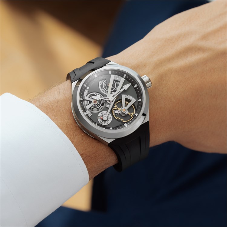 Greubel Forsey Balancier Convexe 3 41.5mm, Black Dial, Baton Numerals_10