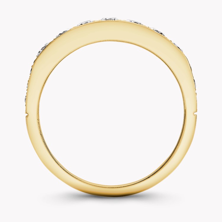 Antrobus 0.52ct Diamond Half Eternity Ring Brilliant Cut, Grain Set_3