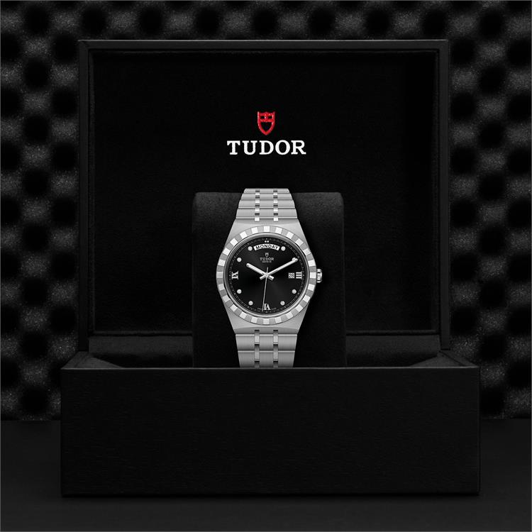 Tudor Royal 41mm. Black Dial. Diamond Numerals_3