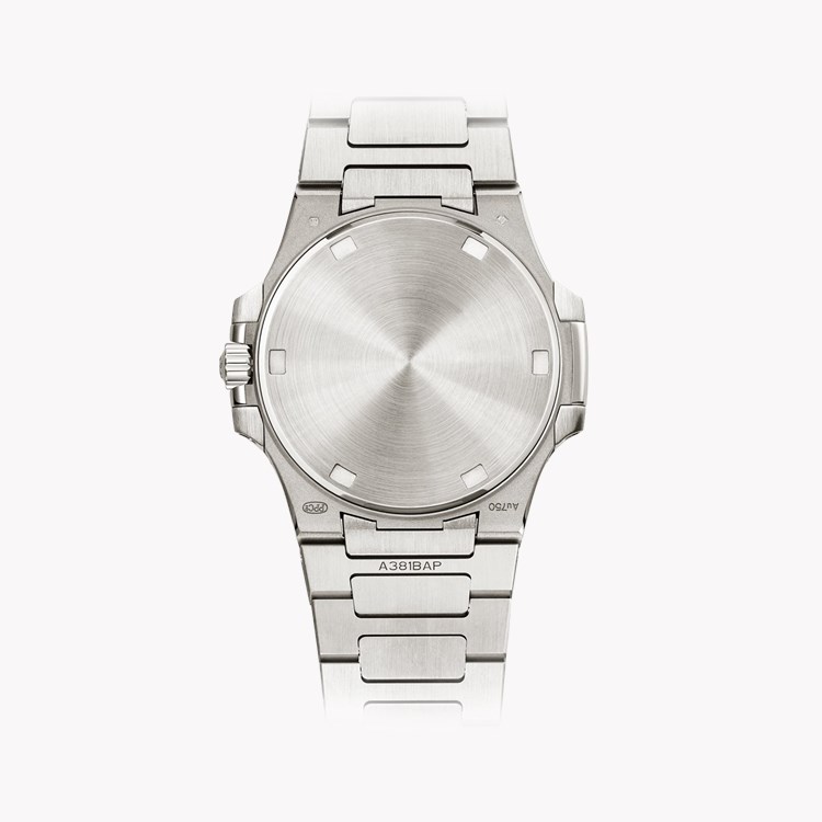 Patek Philippe Nautilus 32mm, Blue Dial, Arabic/Baton Numerals_2