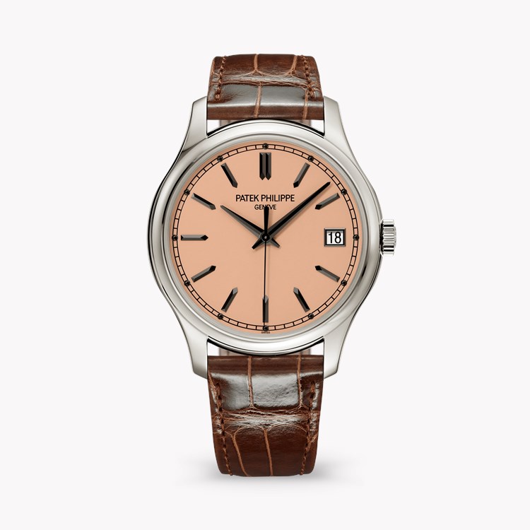 Patek Philippe Calatrava 34.6mm, Beige Dial, Arabic Numerals_1