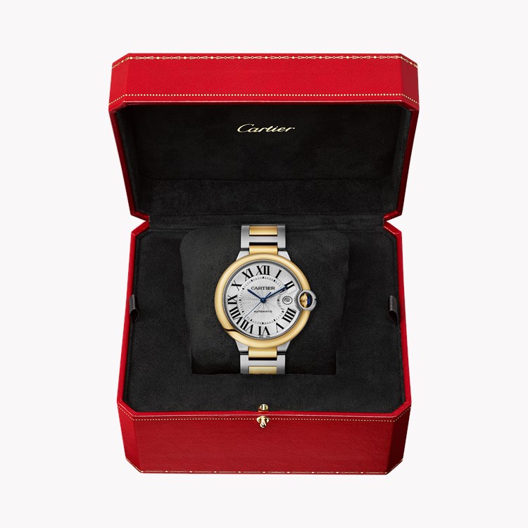 Cartier Ballon Bleu 42mm, Silver Dial, Roman Numerals_5