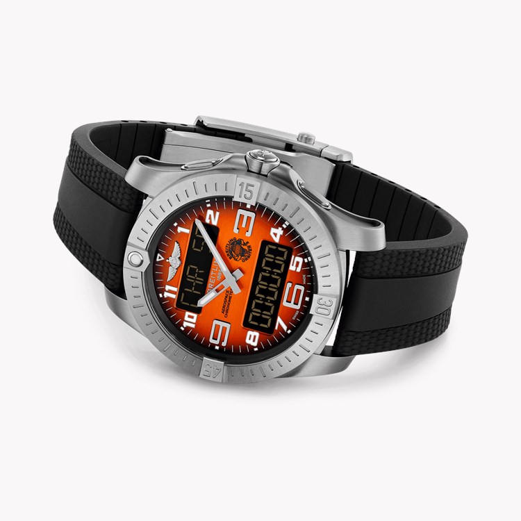 Breitling Aerospace B70 Orbiter 43mm, Orange Dial, Arabic Numerals_3