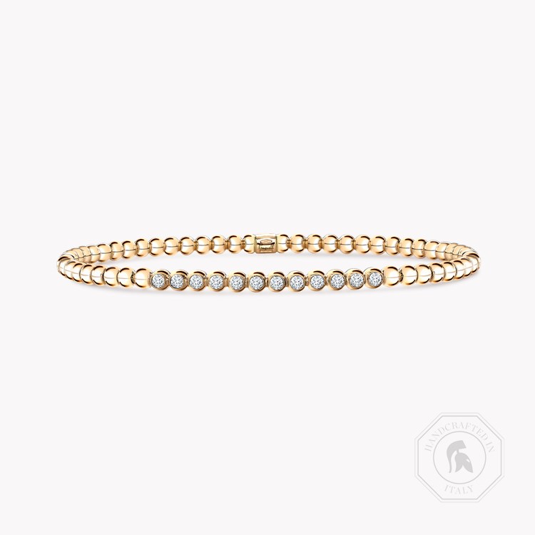 Bohemia Diamond Bracelet Brilliant Cut, Rubover Set_1