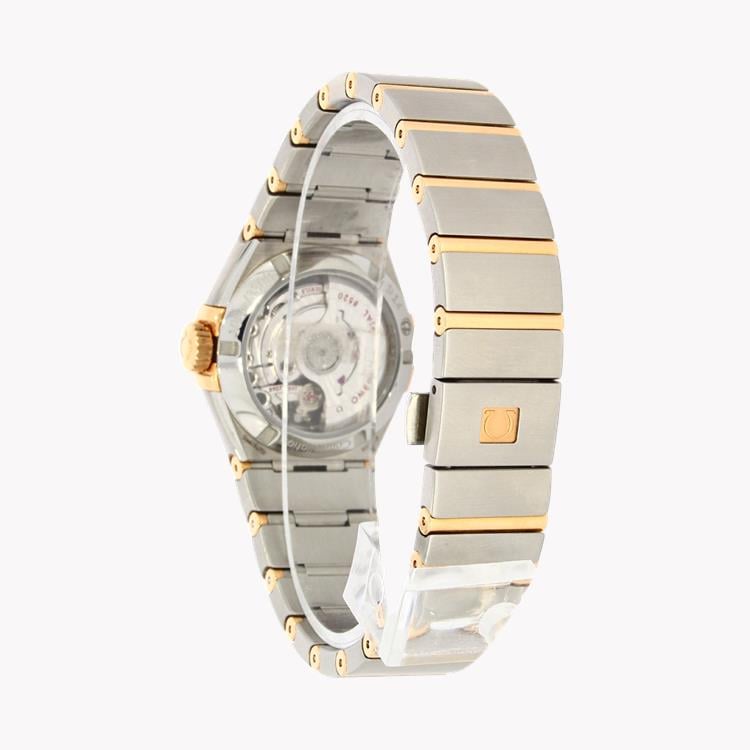 Omega Constellation  O12325272057003 27mm, Mother of Pearl Dial, Diamond Numerals, Diamond Set Bezel_3