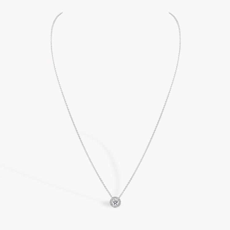 Celestial 0.70ct Diamond Cluster Pendant Brilliant cut, Claw set_2