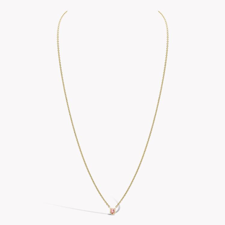 Lady Garden Pink Tourmaline Pendant Rubover setting_2