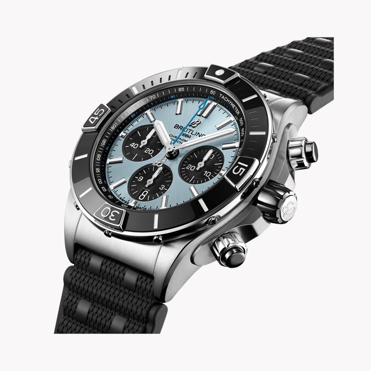 Breitling Super Chronmat B01 44 44mm, Blue Dial, Baton Numerals_3