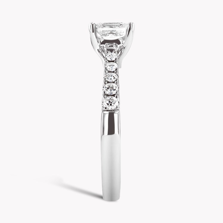 Celestial 0.30ct Princess Cut Diamond Ring Princess Cut, Claw Set_4