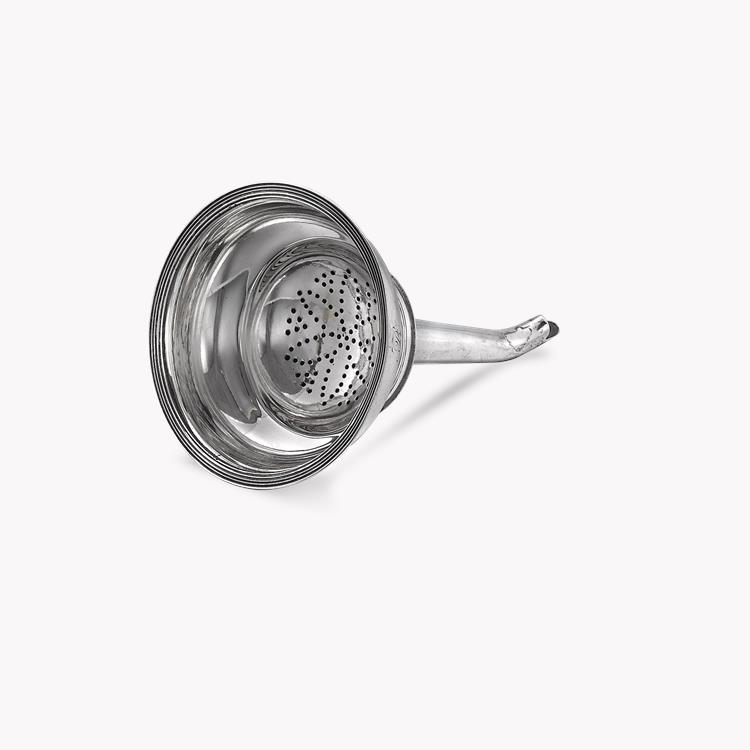 Silver George III Wine Funnel Elizabeth Morley, 1804