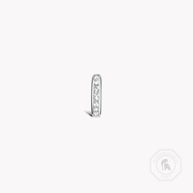 RockChic Diamond Hoop Earring Princess Cut_1