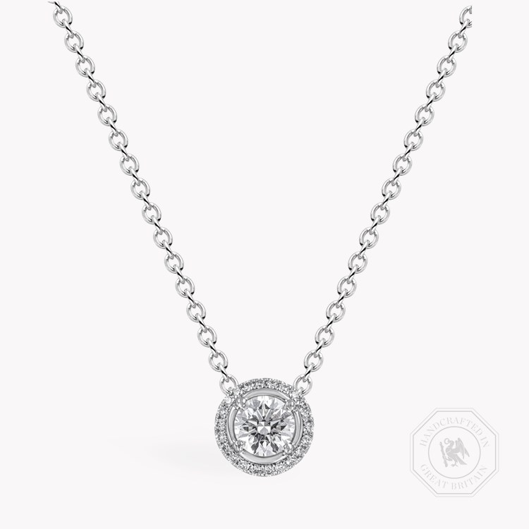 Celestial 0.70ct Diamond Cluster Pendant Brilliant cut, Claw set_1