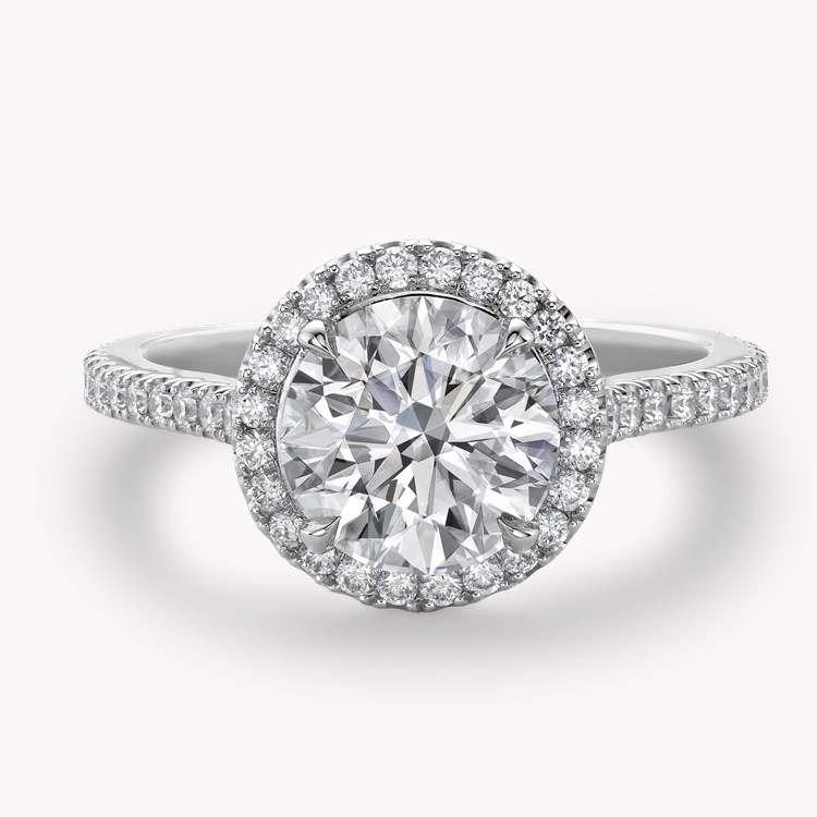 Celestial 2.01ct Brilliant Cut Diamond Cluster Ring Brilliant cut, Claw set_2