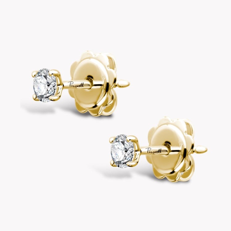 Diamond Stud Earrings Brilliant cut, Claw set_2