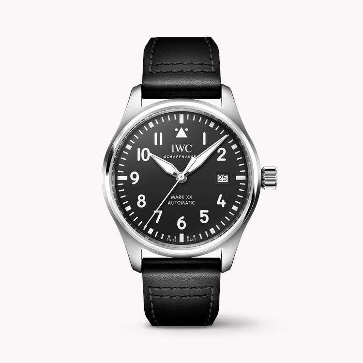 IWC Pilot's Mark XX 40mm, Black Dial, Arabic Numerals_1