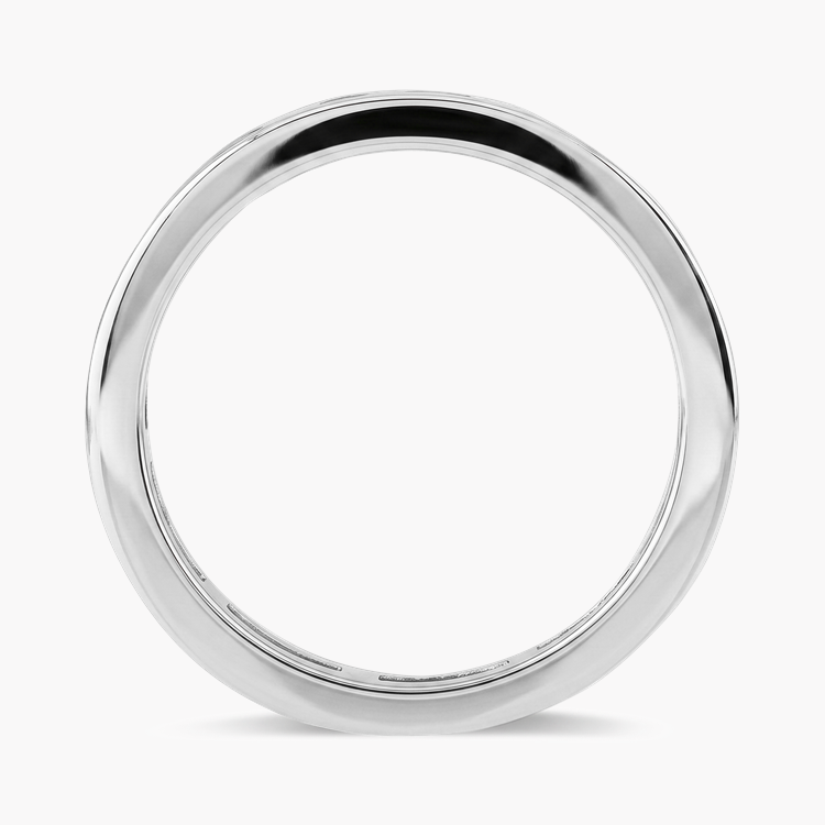 Carré Cut 0.88ct Diamond Half Eternity Ring Carré Cut, Channel Set_3