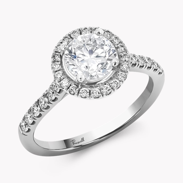 Celestial 0.30ct Brilliant Cut Diamond Cluster Ring Brilliant cut, Claw set_1